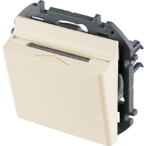 Выключатель карточный без рамки Legrand Inspiria 1-кл. слоновая кость картинка